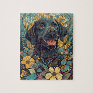 Vacker Labrador Retriever/Lab Hund Pussel