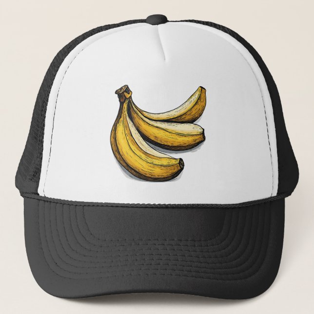 Vacker läcker banan keps (Framsida)