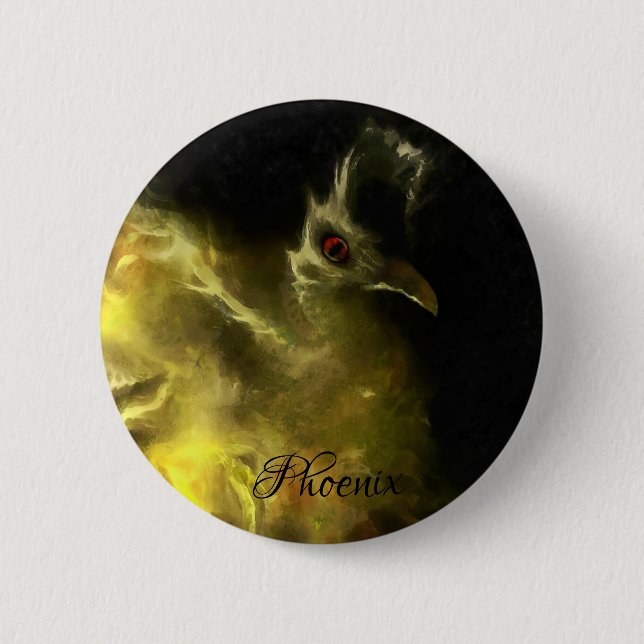 Vacker låga Liten Fenix Knapp (Framsida)