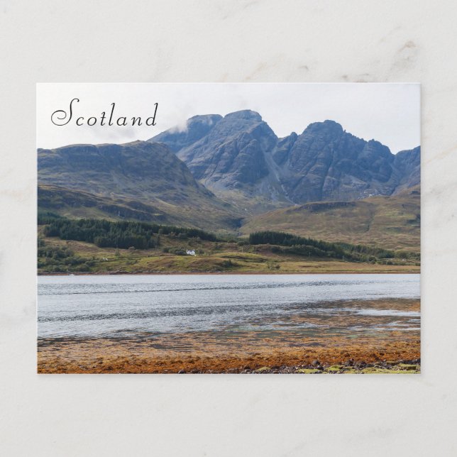 Vacker landskap på Isle of Skye - Skottland, Storb Vykort (Framsida)