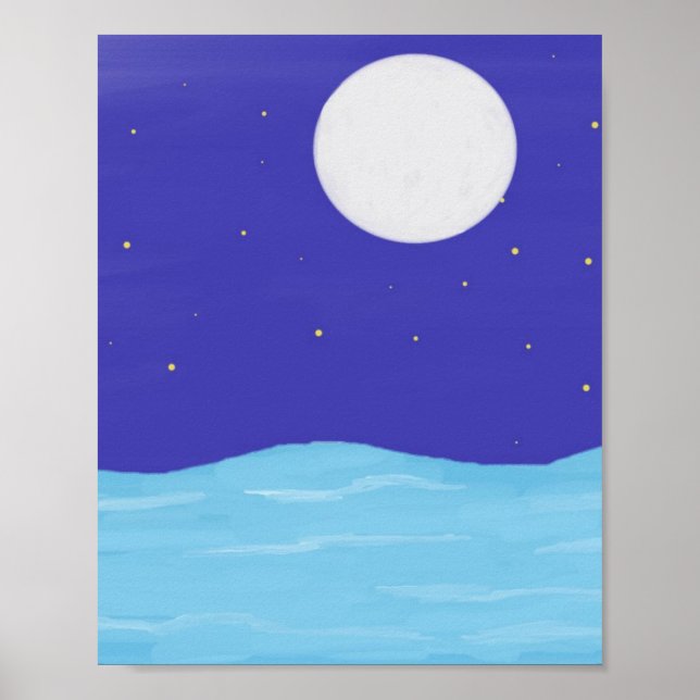 vacker landskapskonst poster (Framsidan)