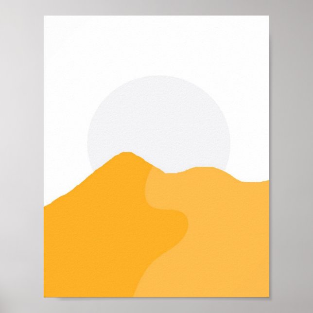 vacker landskapskonst poster (Framsidan)