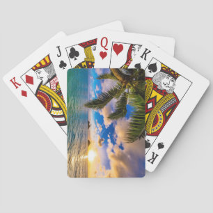 Vacker Lanikai-strand Hawaii Casinokort