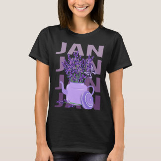 Vacker Lavendel - Jan Namn T Shirt