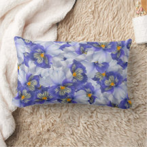 Vacker Lila och Violet Pansy Flowers