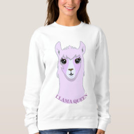 Vacker Llama Drottning T Shirt