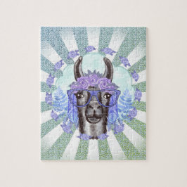 Vacker Llama-pussel Pussel