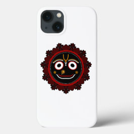 Vacker Lord Jagannath Puri Hinduisk Andakt