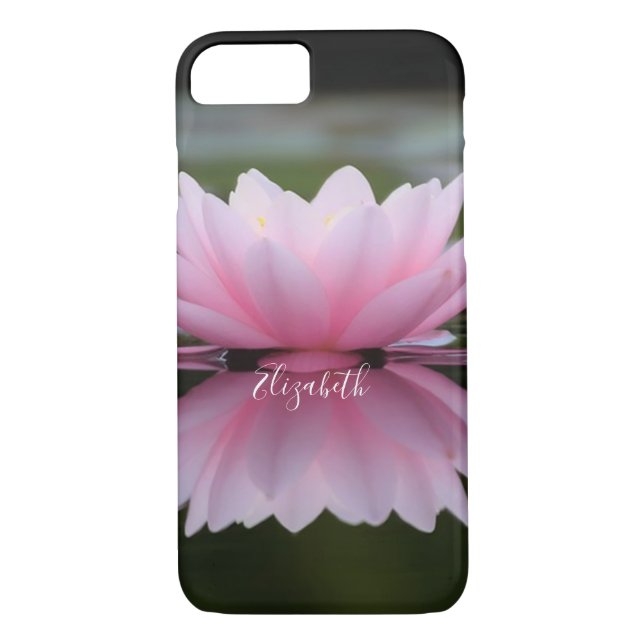 Vacker Lotus Flower, Zen-Personlig Case-Mate iPhone Skal (Baksida)
