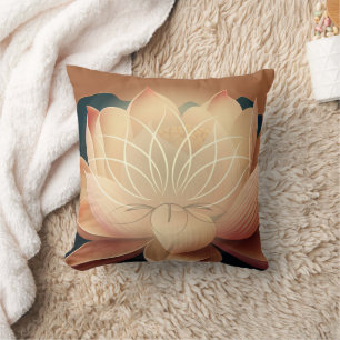Vacker Lotus,Zen Kudde
