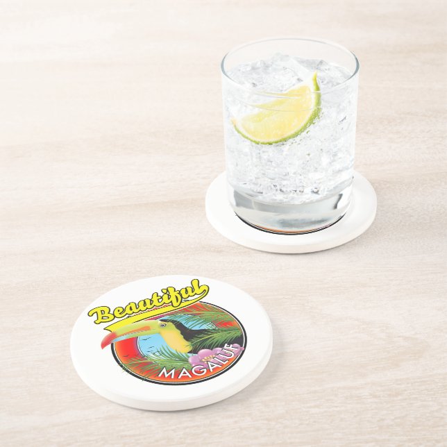 Vacker Magaluf, toucanlogotyp  Underlägg (Sidan)