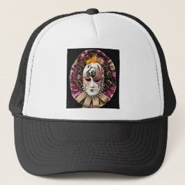 Vacker Male Carnival Mask Truckerkeps