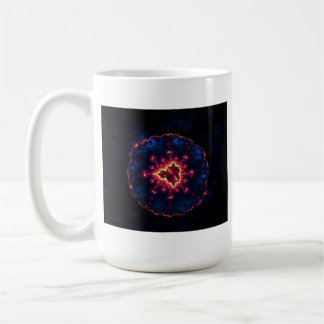 Vacker manipulerad Mandelbrot fraktal Kaffemugg
