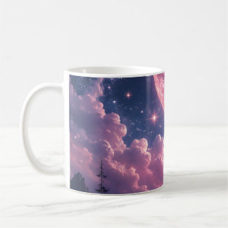 Vacker månskensmugg kaffemugg