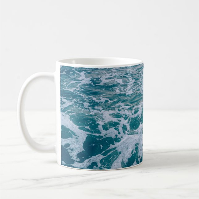 Vacker marmor, vinkar texturehipster, backgrou kaffemugg (Vänster)