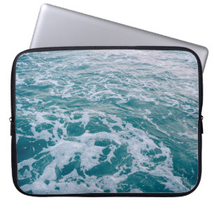 Vacker marmor, vinkar texturehipster, backgrou laptop fodral