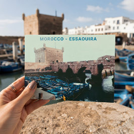 Vacker Marocko Essaouira Souvenir Gamla Stan Vykort