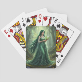 Vacker May Emerald Fairy Casinokort