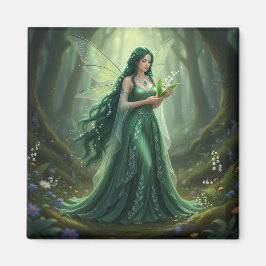 Vacker May Emerald Fairy Magnet