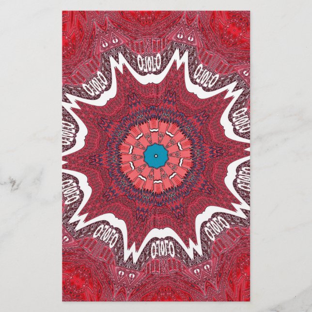 Vacker med etnisk stamtryckvektor för Ljudisk Sind (Framsida)