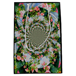 Vacker med rosa röd ros blommigt