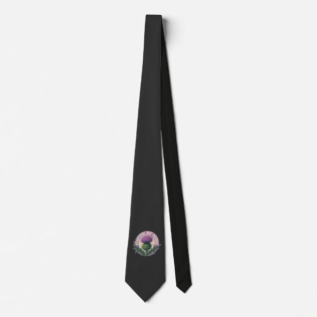 Vacker men taggig gammaldags tistel slips (Framsida)