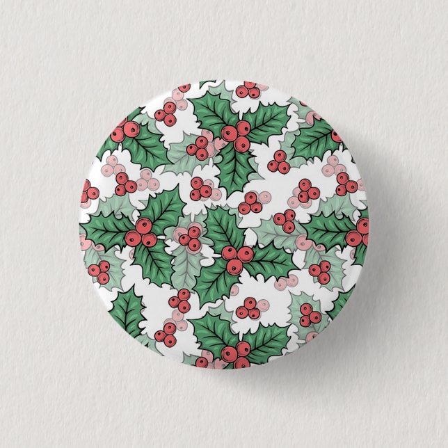 Vacker Mistletoe Beverage Knapp (Framsida)