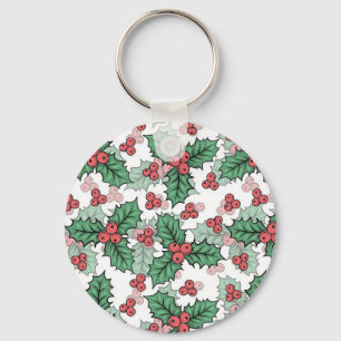 Vacker Mistletoe Nyckelring