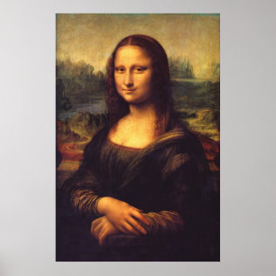 Vacker Mona Lisa Poster