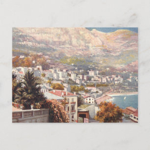 Vacker Monte Carlo View Vykort