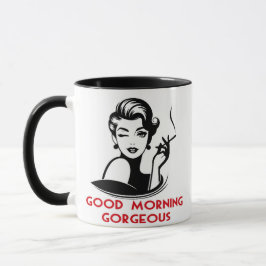 Vacker morgonmugg mugg