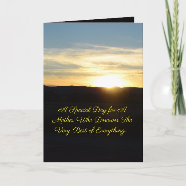 Vacker Mors dag-kort Kort (Framsida)