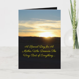 Vacker Mors dag-kort Kort