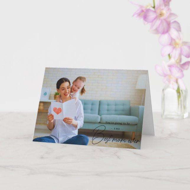 Vacker Mor's Day Gift Kort (Orkide)