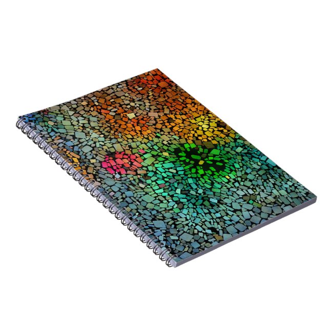 Vacker mosaik anteckningsbok (Högra Sidan)