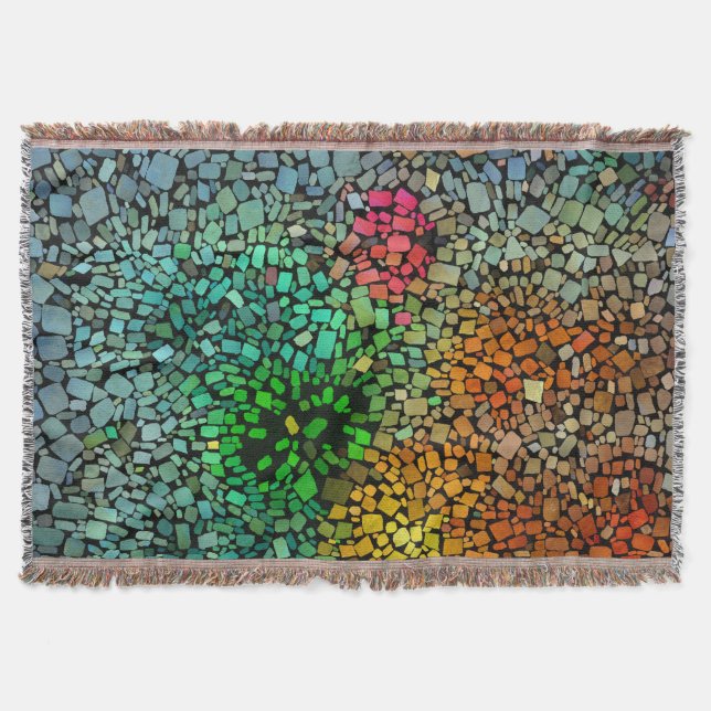 Vacker mosaik filt (Framsidan)