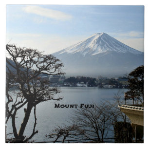 Vacker Mount Fuji Kakelplatta