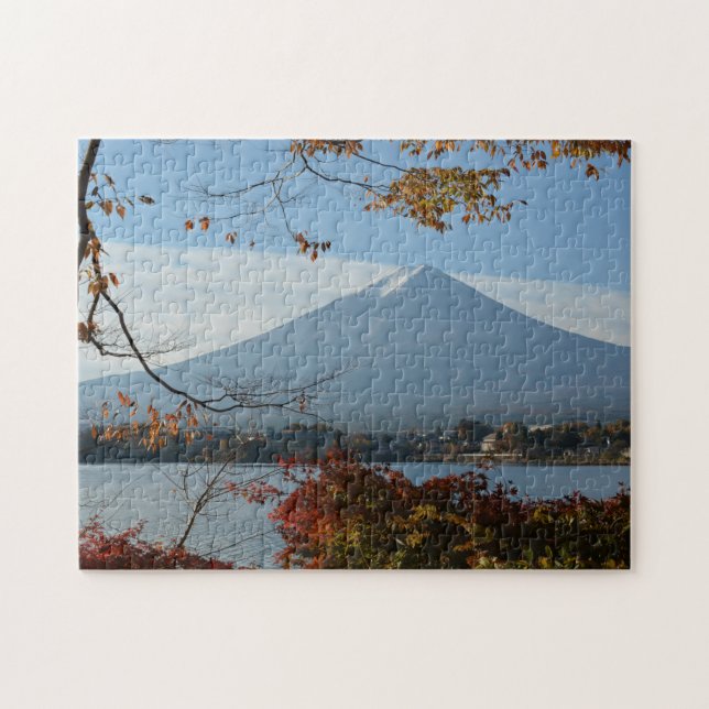 Vacker Mount Fuji | Shizuoka prefecture Japan Pussel (Horisontell)