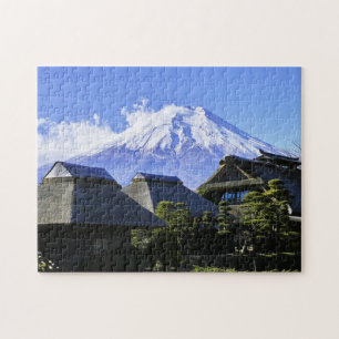 Vacker Mount Fuji Shizuoka prefecture Japan Pussel