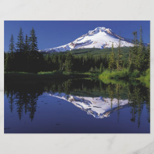 Vacker Mount Hood-urkundpapper