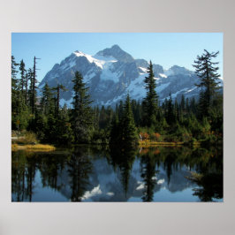 Vacker Mount Shuksan, Washington Fotografisk Poster