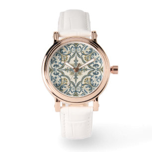Vacker Mozaik Vintage Style eWatch Watch Armbandsur