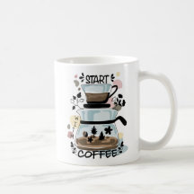 Vacker mugg för kaffe 