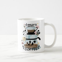 Vacker mugg för kaffe 