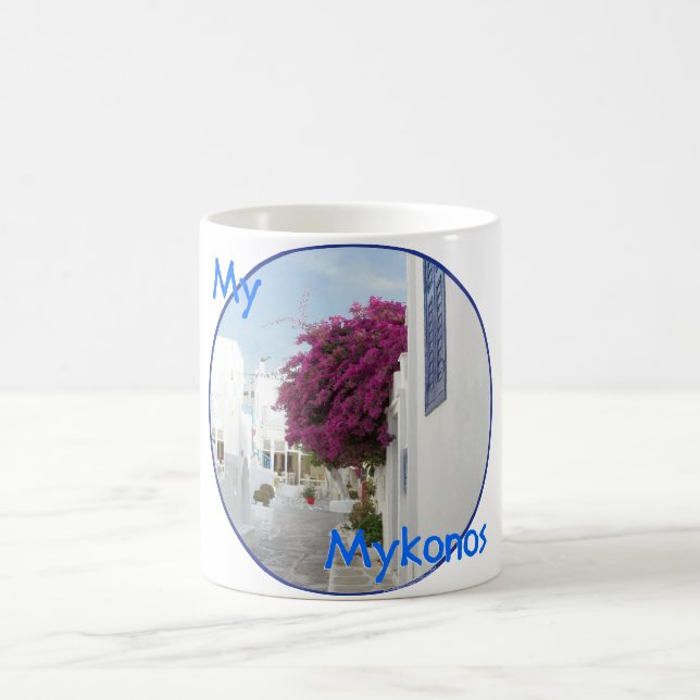 Vacker Mykonos Kaffemugg (Center)