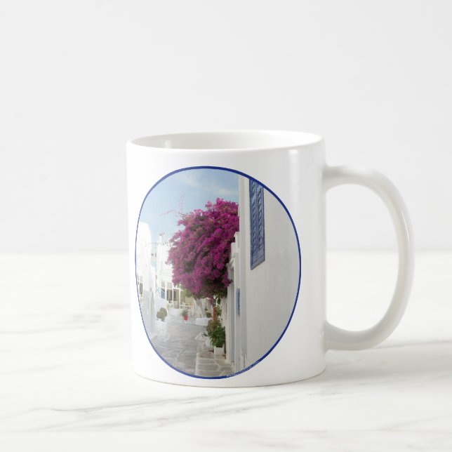 Vacker Mykonos Kaffemugg (Höger)