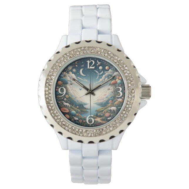 Vacker natur armbandsur (Framsida)