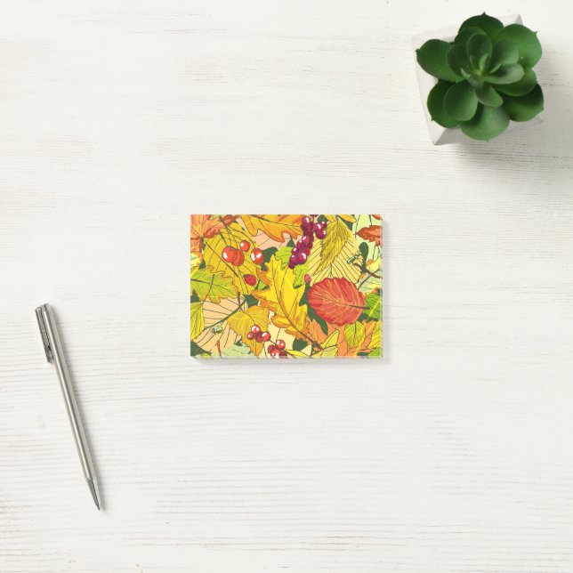 Vacker Natur Post-it Block (Kontor)