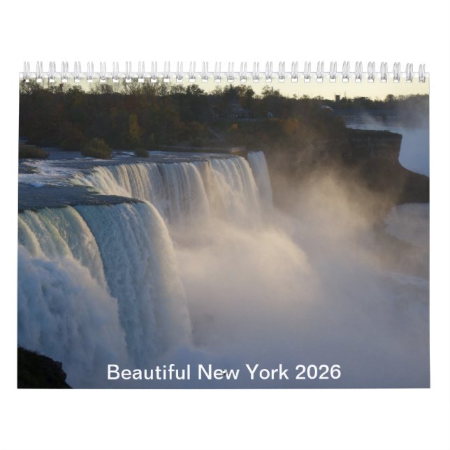 Vacker New York 2026 Kalender (Omslag)