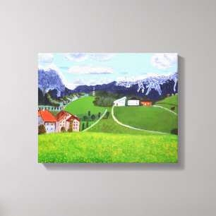 Vacker Norge Canvastryck